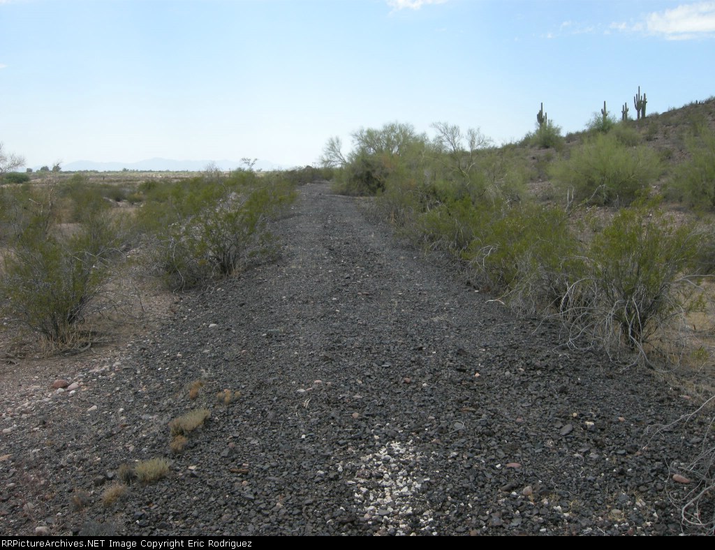 looking west on the 1926 ROW