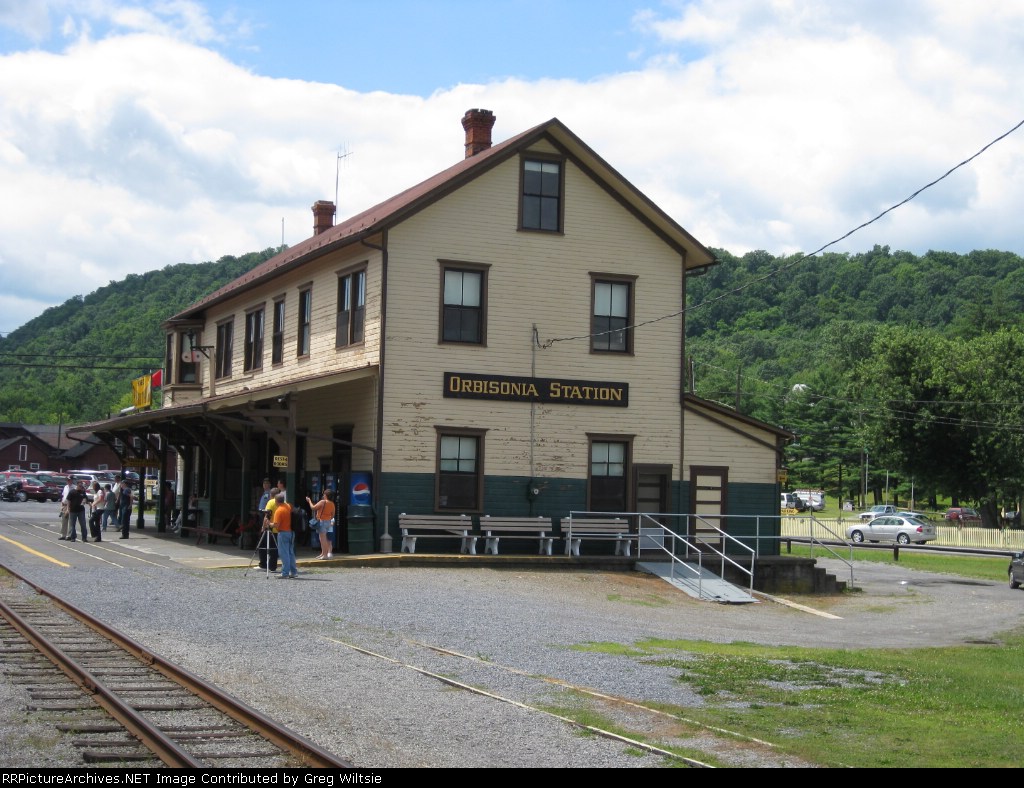 The Orbisonia/Rockhill Furnance EBT station
