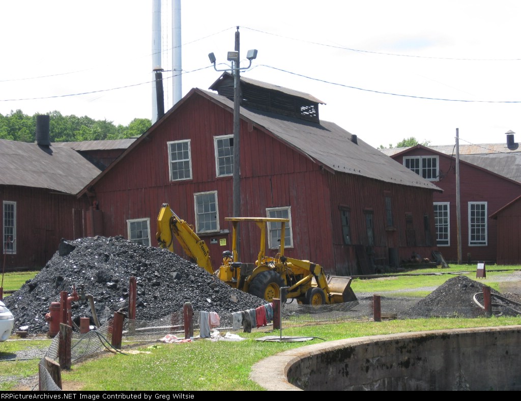 The old buildings of the shops