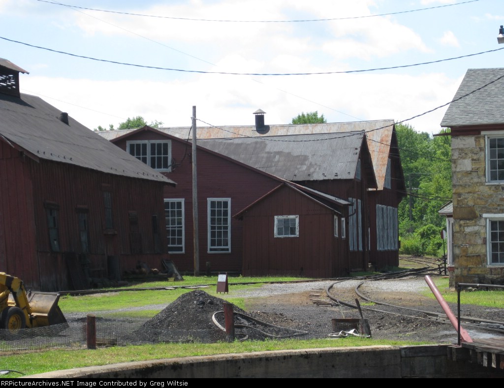 Some of the old shops buildings