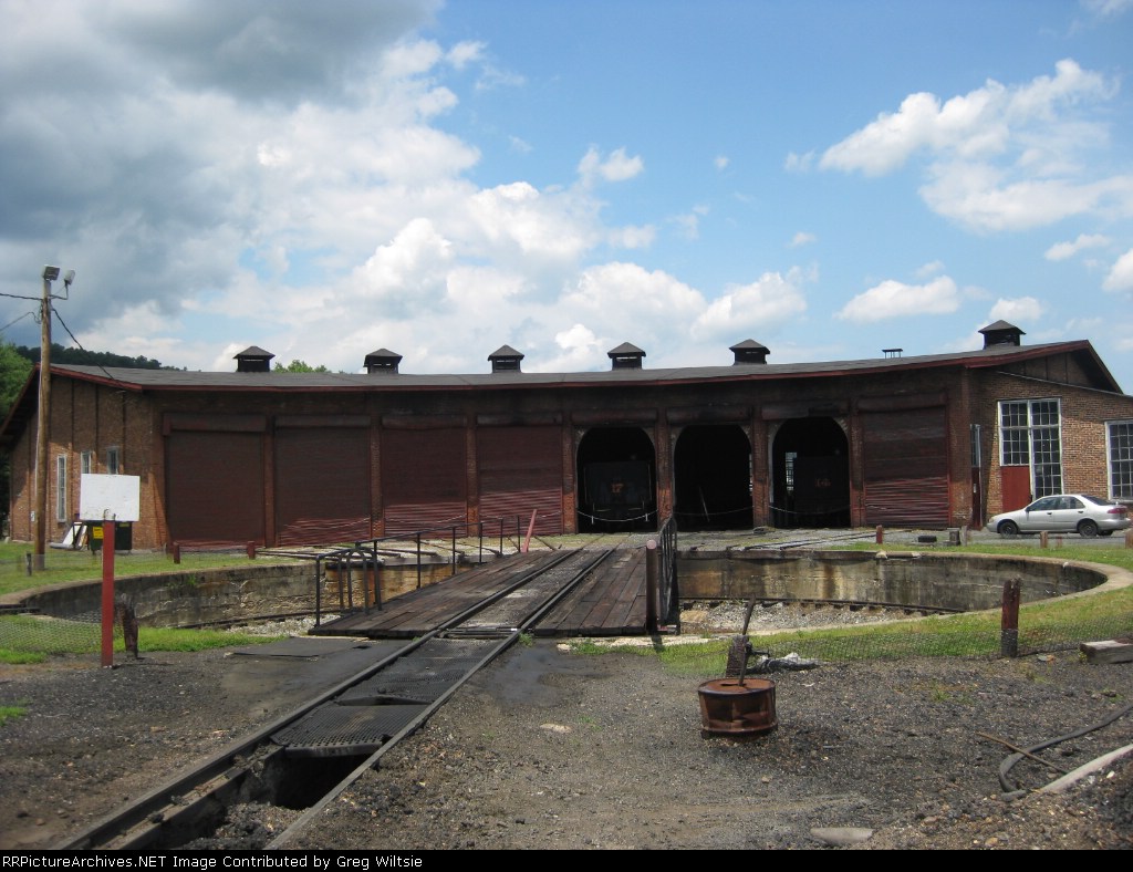 The East Broad Top roundhouse