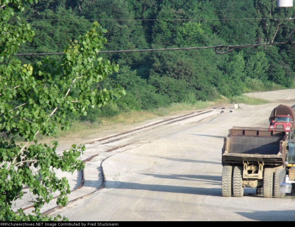 Hugo Stone from the north end of SR43 bridge over the former LE&P/NYC.