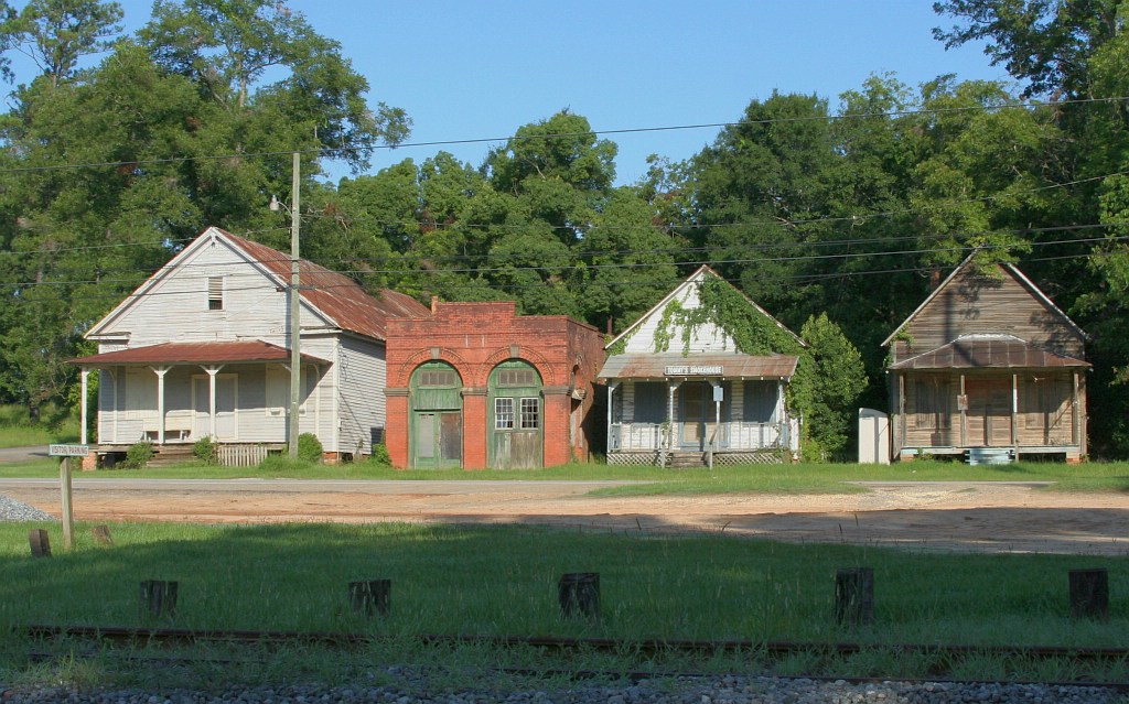 Ghost town by the depot