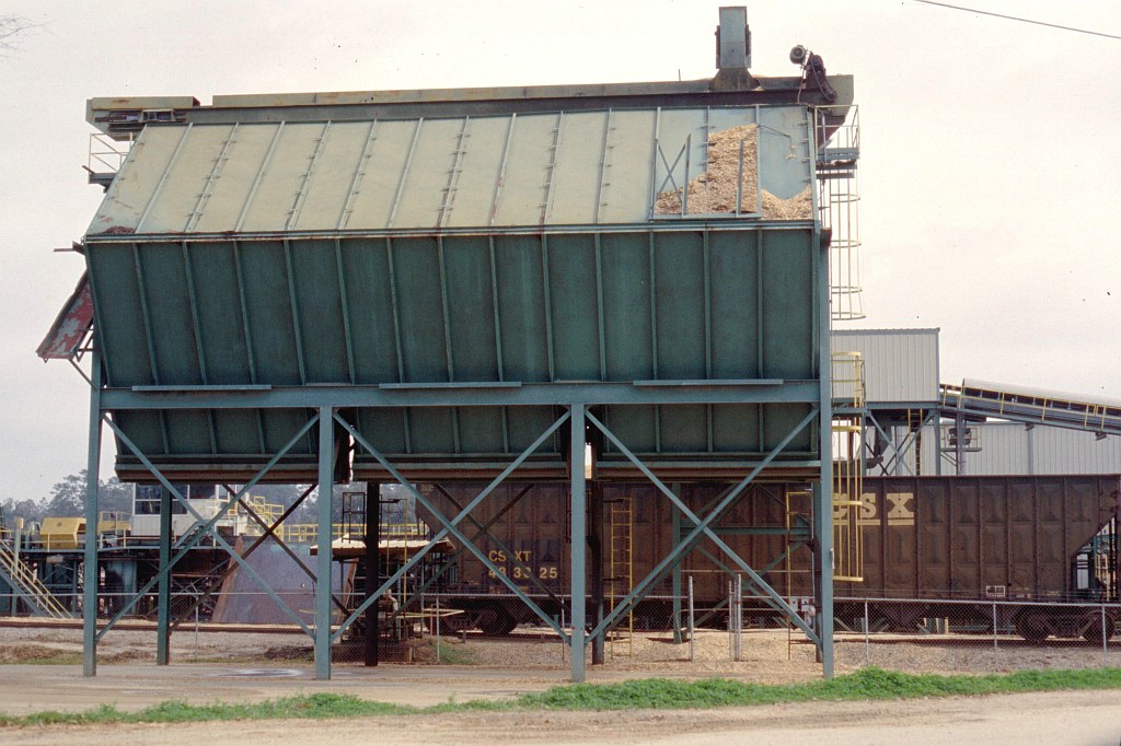 MLC woodchip truckloader