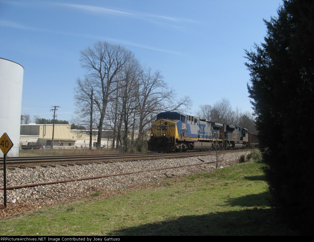 CSXT empty hoppers