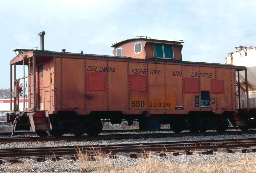 Seaboard System (ex Columbia, Newberry & Laurens) caboose #20030