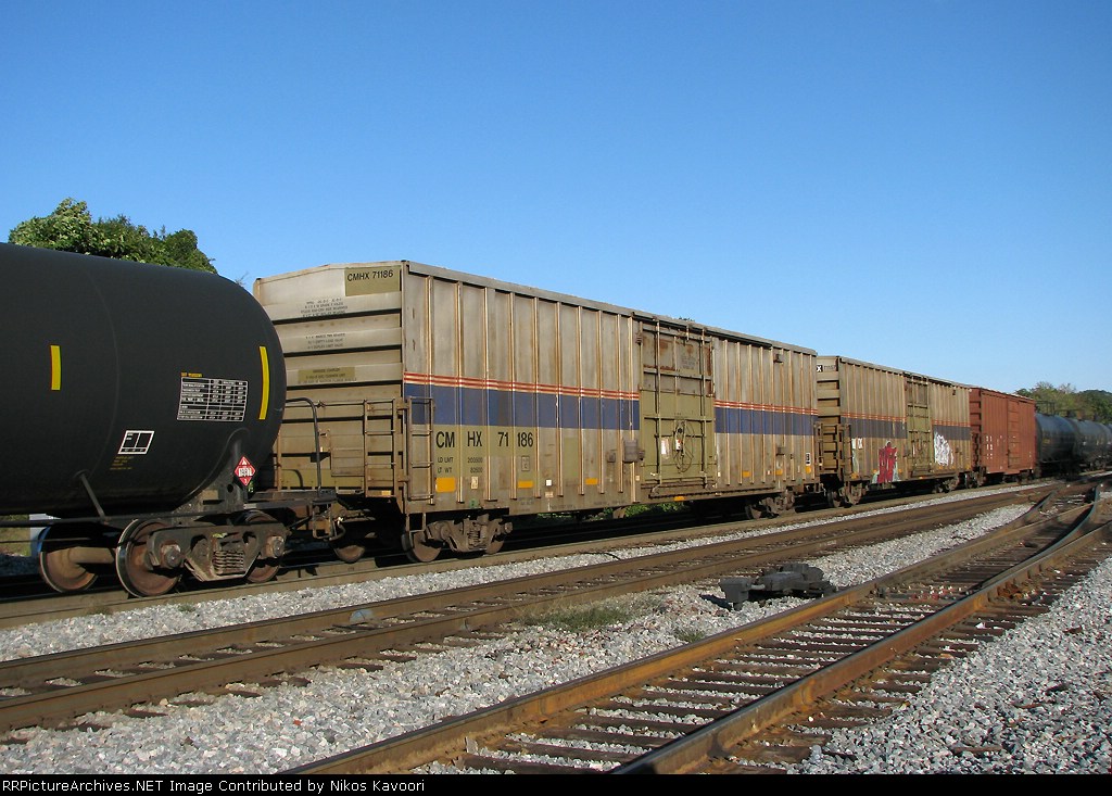 Former Amtrak boxcars