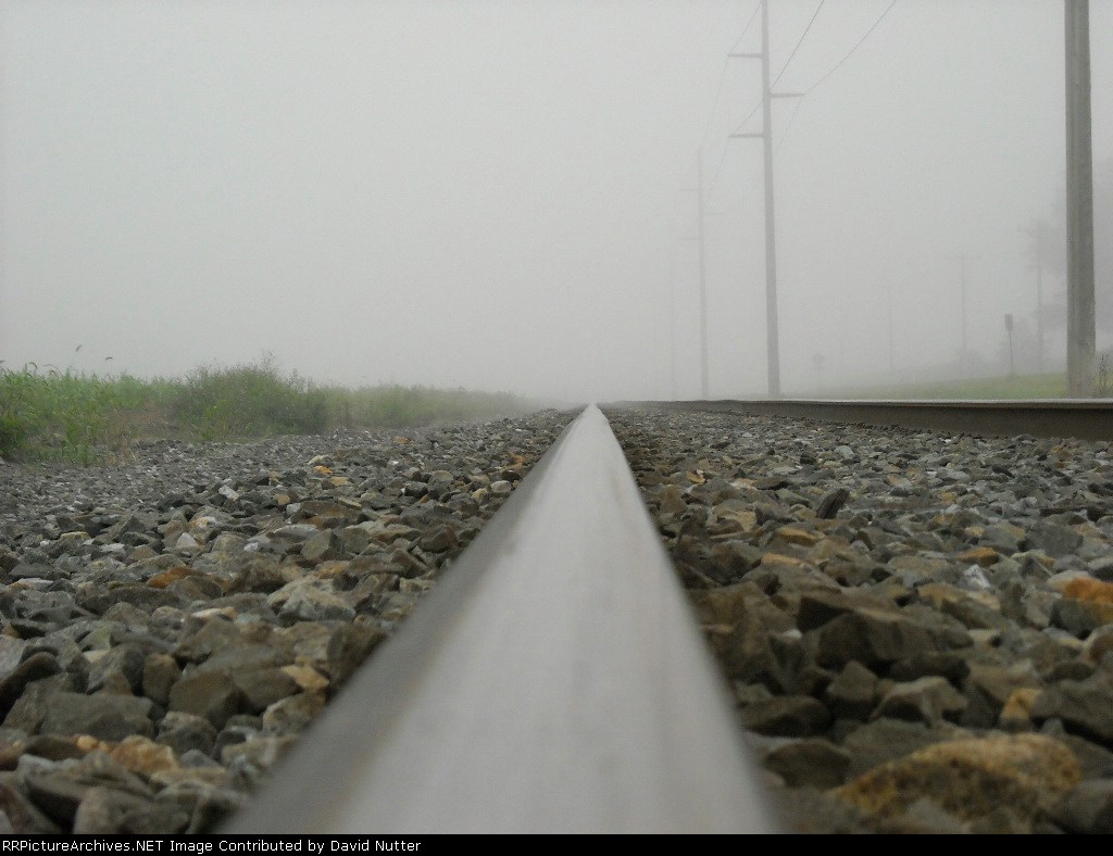 Northbound and thick foggy a while in early morning