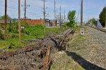 Coal trestle abandoned along next on Delmarva Secondary