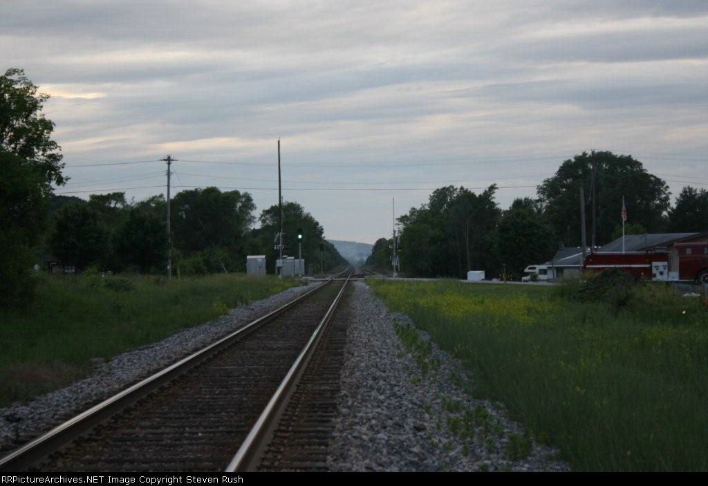 Clear block at Bangor East