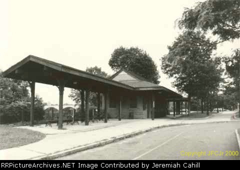 Springfield (?) Railroad Station