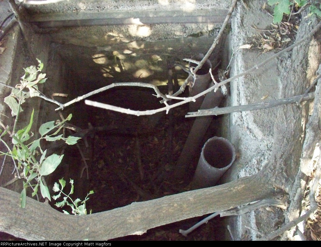 Foundation next to the Ex Northern Pacific Pembina Line