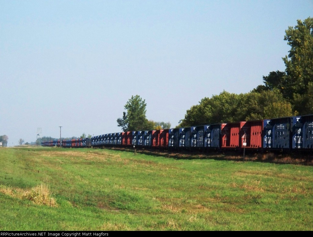 Stored Centerbeam Lumber Flats