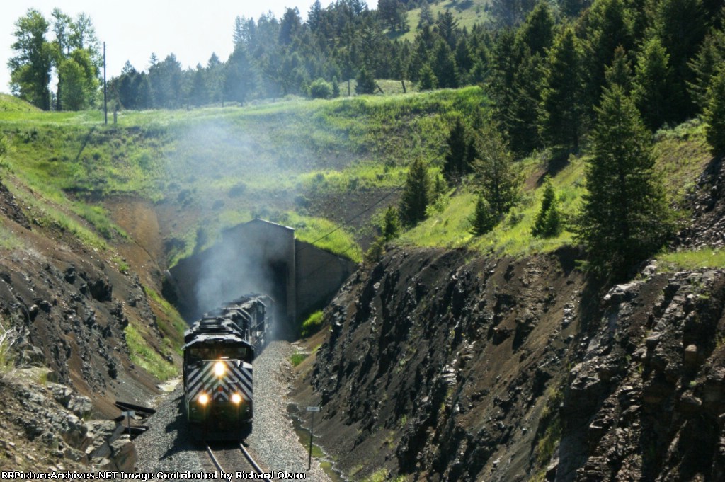 Slinking through the smoke