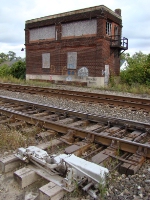 Bates tower in 2009. They called this the tower of 9 lives. As it was closed and reopened several times before finialy taken out of service in the mid 80s.
