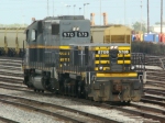 BRC 570 and slug in the West arrivial yard