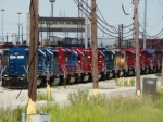 More stored locomotives and the crest of the Clearing hump