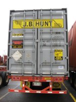 JBHU 299993 Grey JB Hunt Container