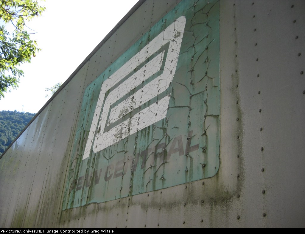The Penn Central logo is seen on this trailer 30 years after the PC was gone
