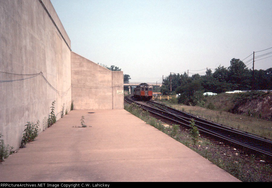 Ex PRSL RDC's at end of line in Lindenwold NJ.
