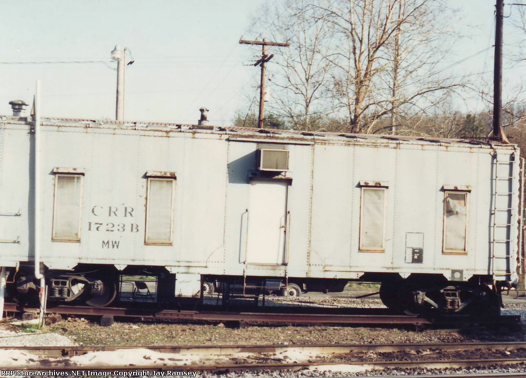 Old Clinchfield crew car at Livingston