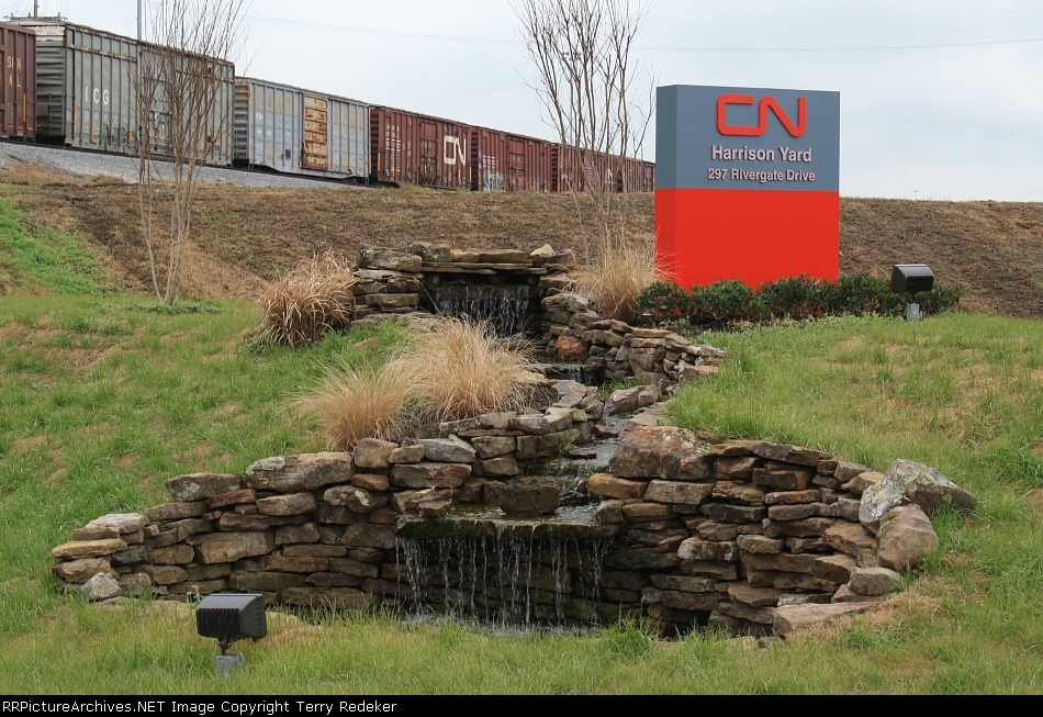 Harrison Yard Rivergate Dr. Entrance