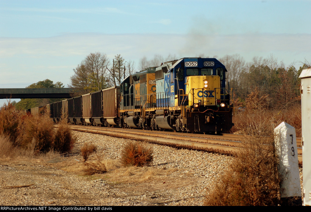 U168 climbing up hill