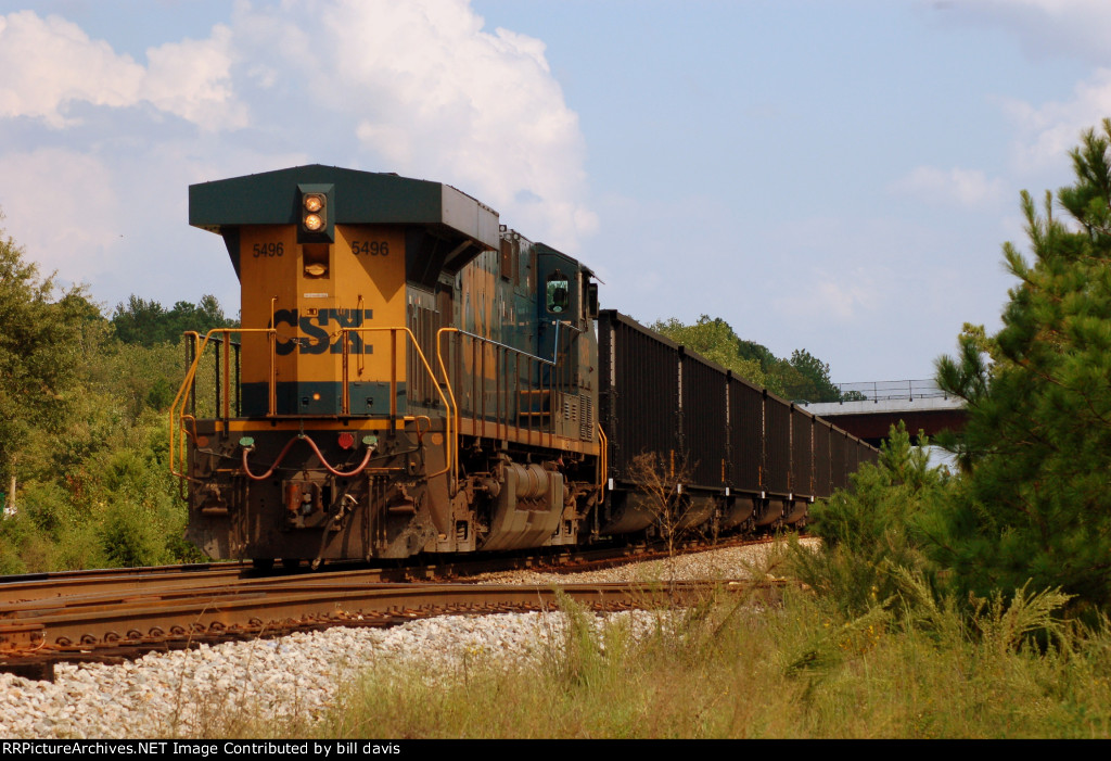 Y116 pushes the U276 up the hill