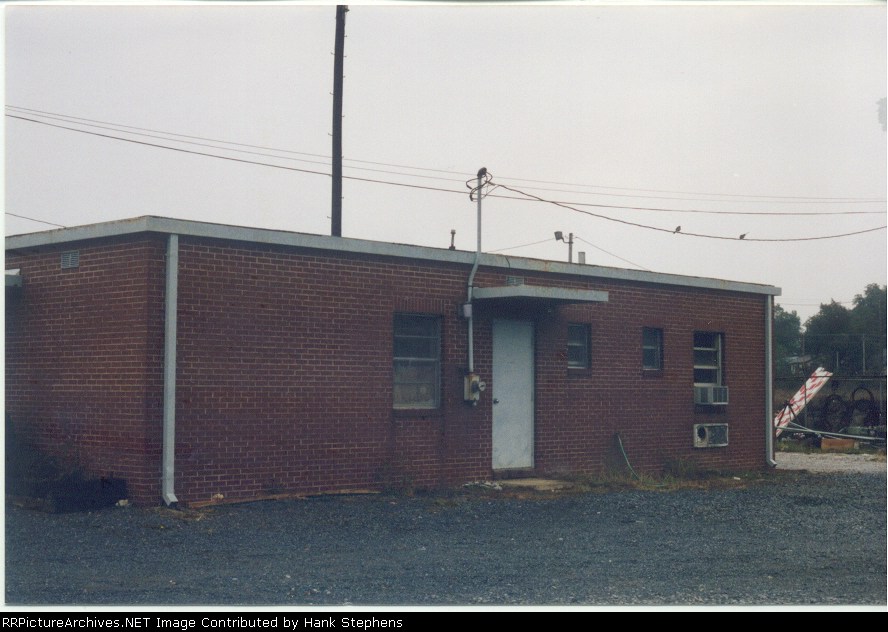Sylacauga agency--view from the parking opposite tracks