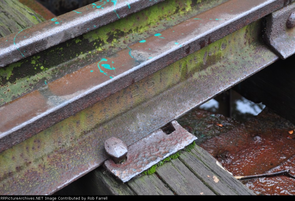 Rail dated Feb, 1951