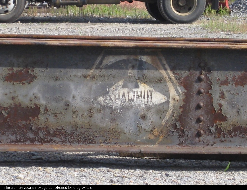 A Shawmut logo can still be seen on this steel beam