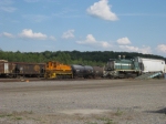 Switchers wait in the DuBois Yard