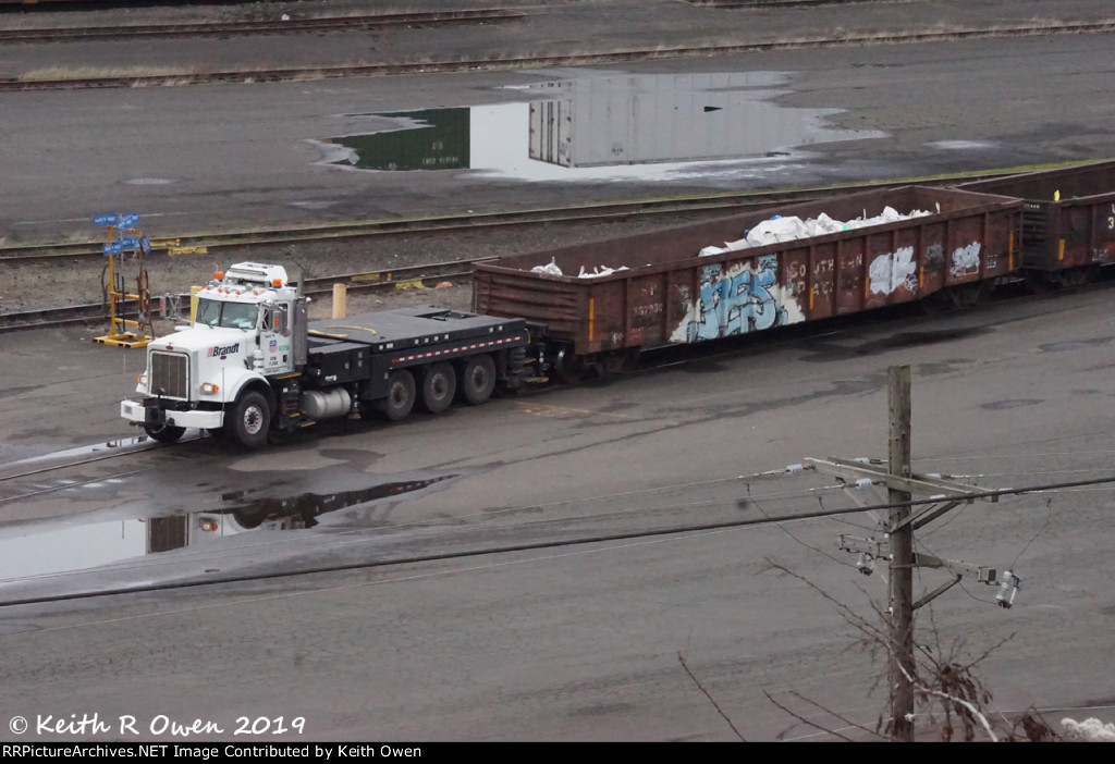 Hi-Rail with Gondolas