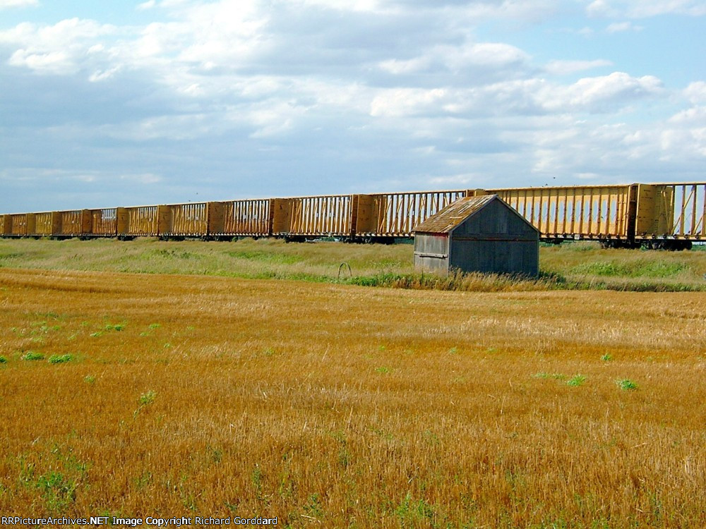 CP was storing These Cars on the Radville Sub