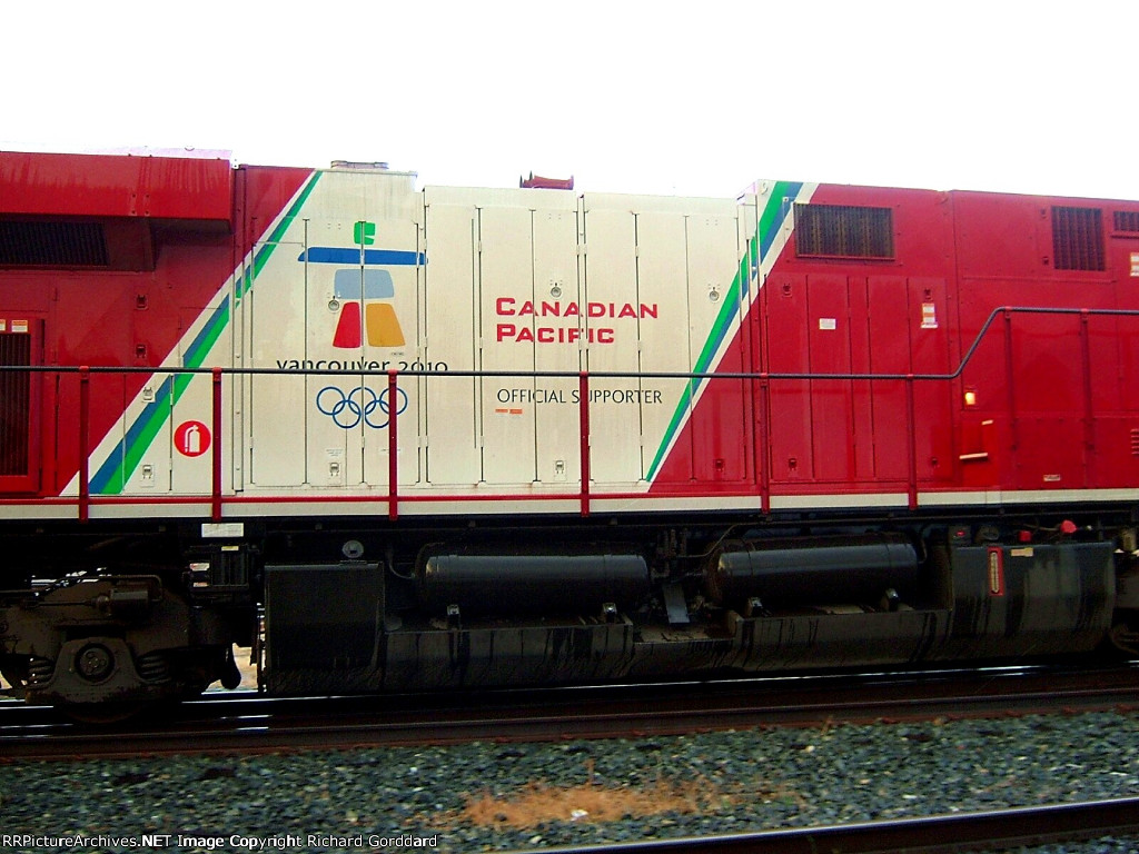 Special olymic logo on this CP engine