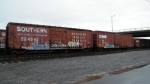 SOUTHERN boxcars