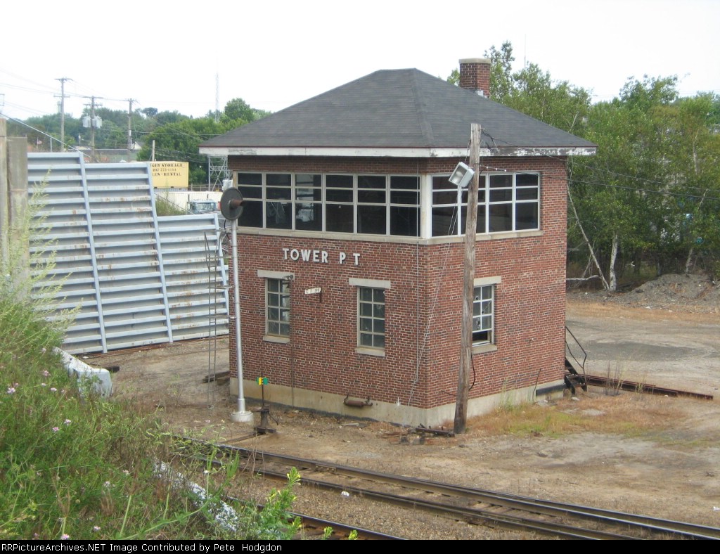 ex-MEC Tower at the Rigby Yard, Portland, Me.