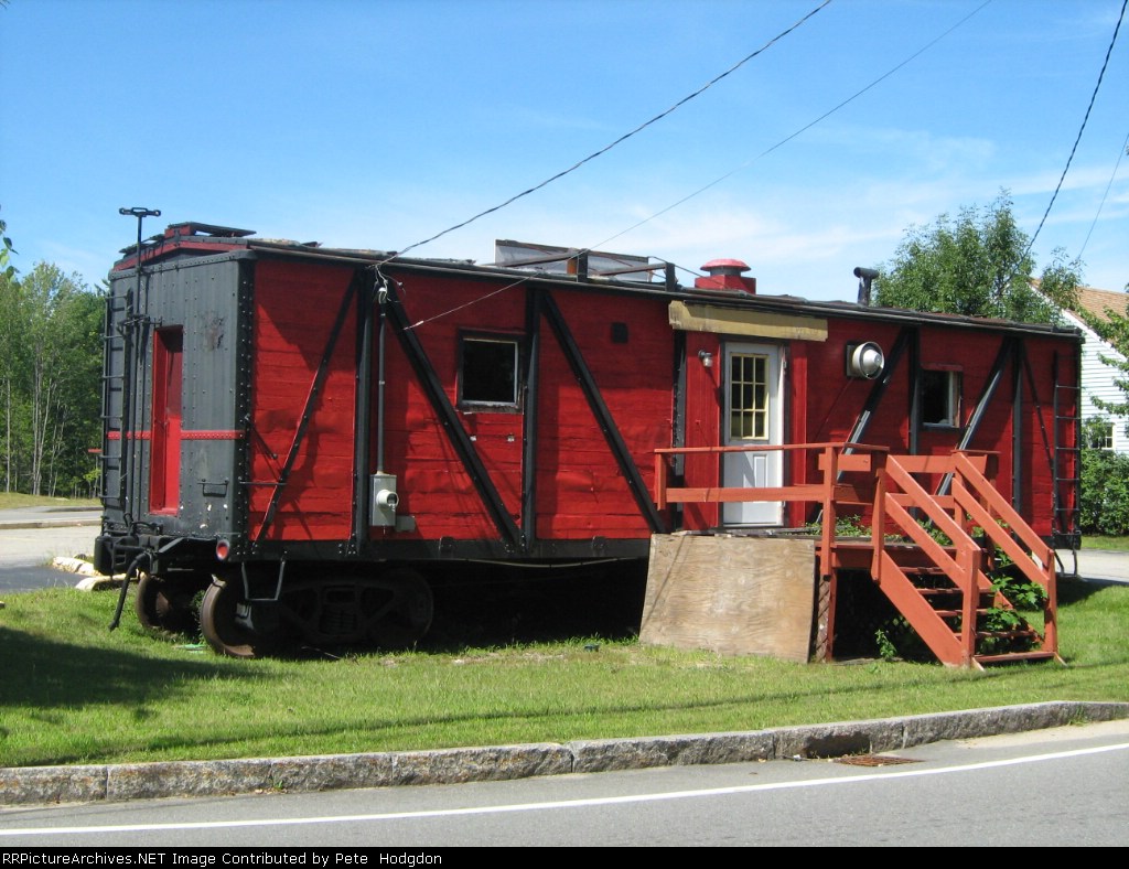Former MEC MOW Car At Old Orchard Beach, Me.