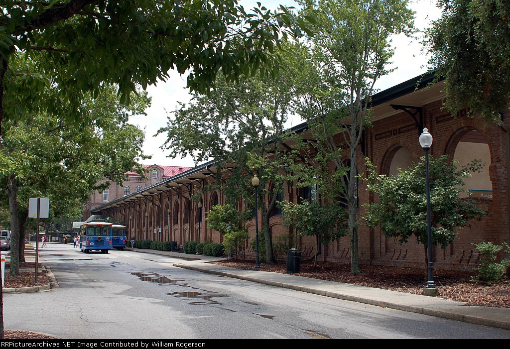 Former Central of Georgia Railroad (COFG) Passenger Station and Train Shed
