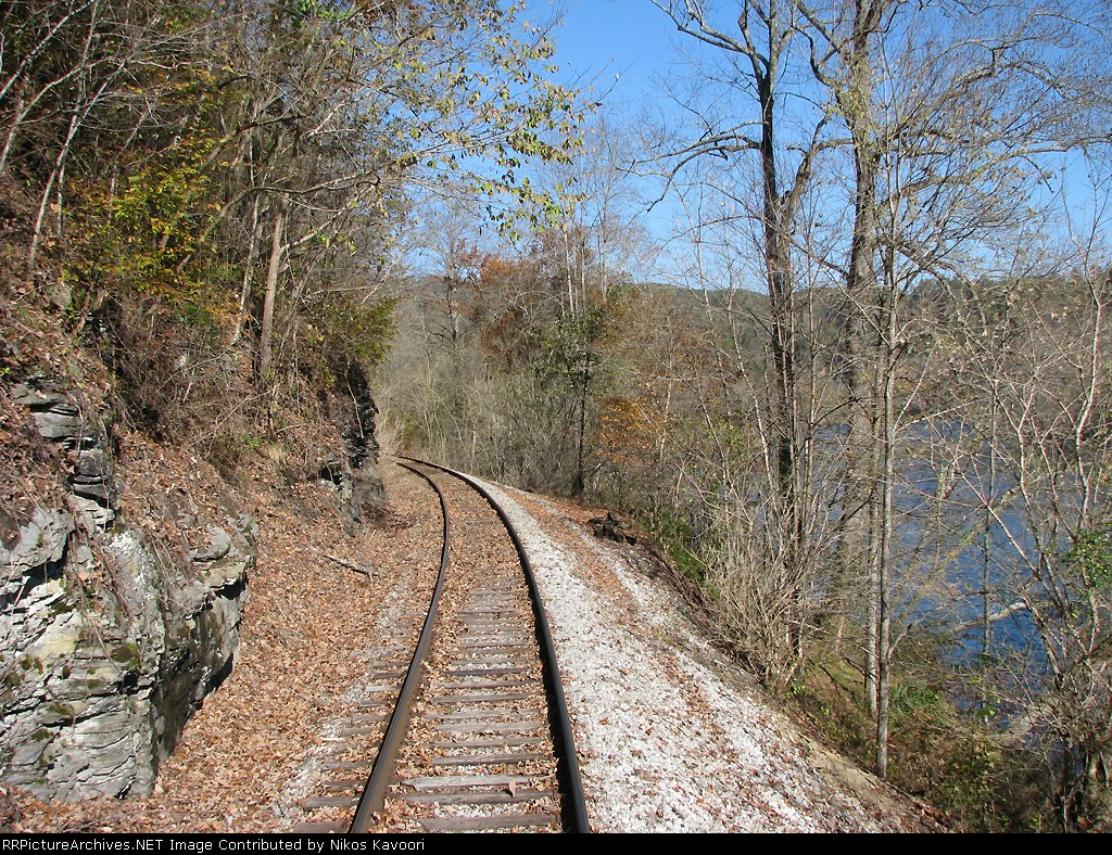 Rolling along the Hiwasee River