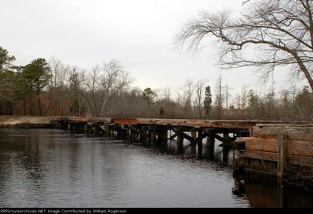 Trestle on the Abandoned Pennsylvania - Reading Seashore Lines Right of Way