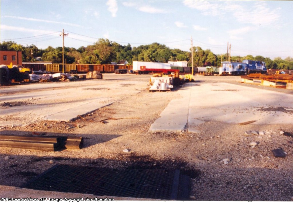 Roundhouse ruins at Botsford yard