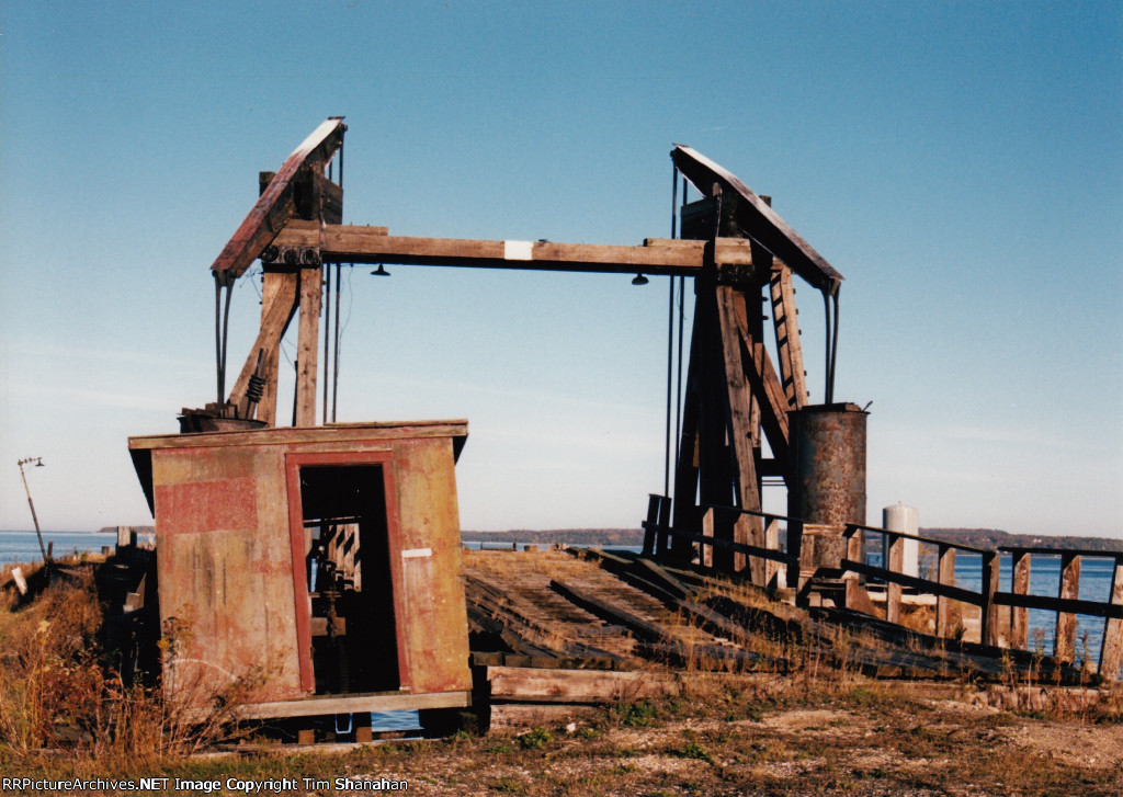 Old Railroad lift dock