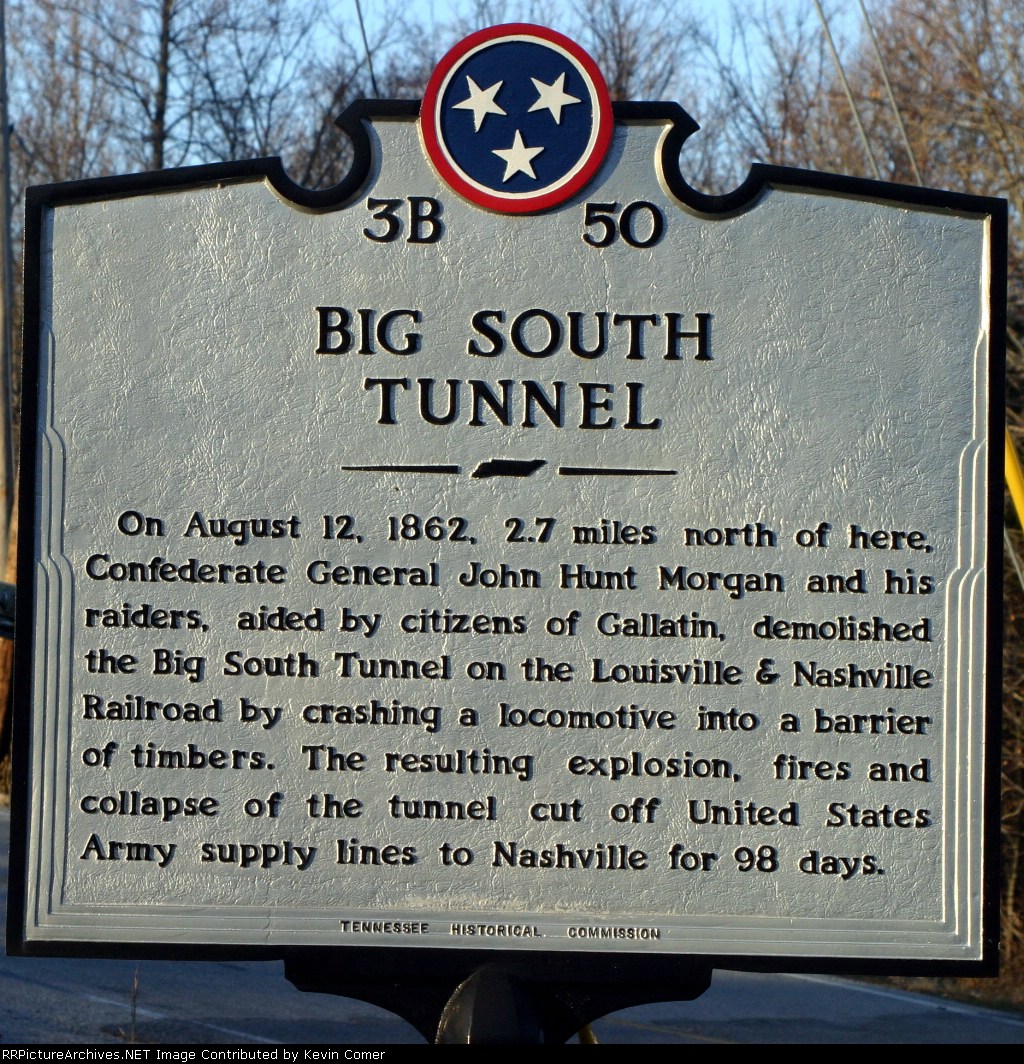 Historical Marker for Big South Tunnel