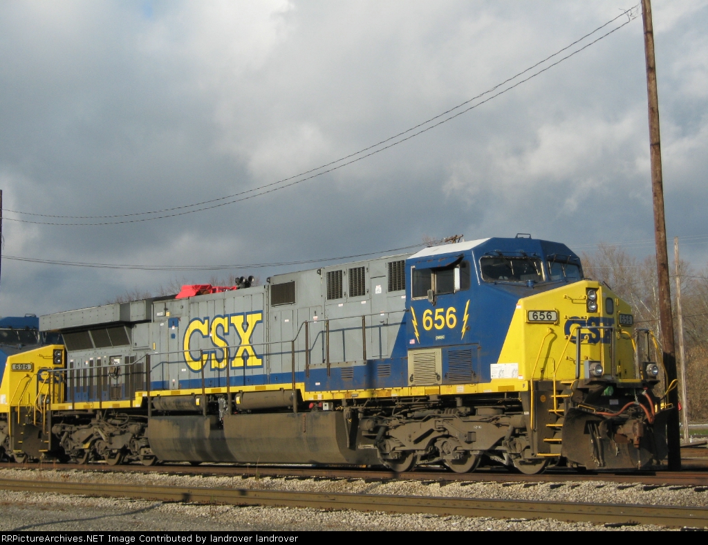 CSXT 656 Dead Line