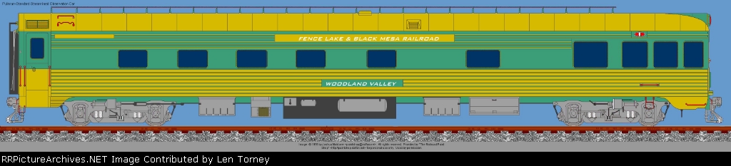 FL&BM Observation car "Woodland Valley"