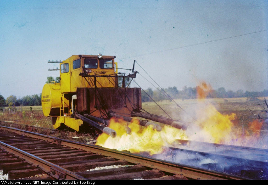Woolery Weed Burner on the Richmond Branch (PRR) 