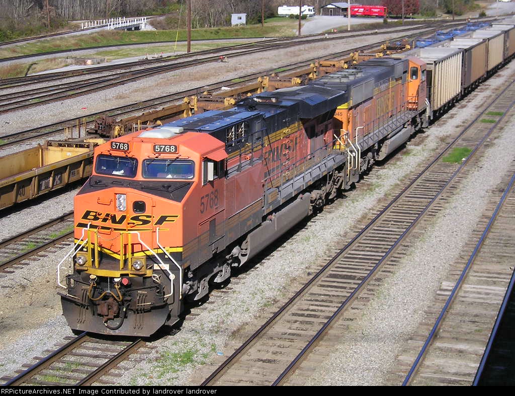 BNSF 5768 On NS 743 South In The Yard Dead