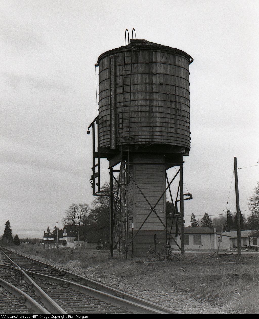 Water Tank on the Prairie Line