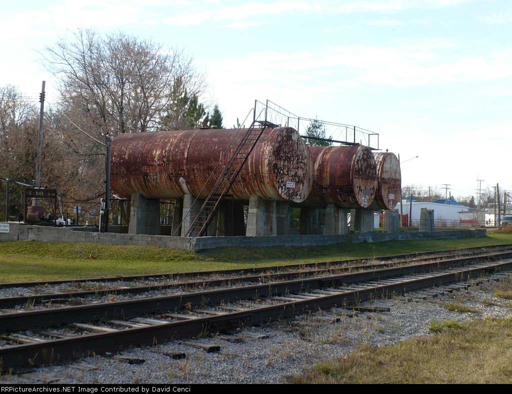 Old fuel depot.